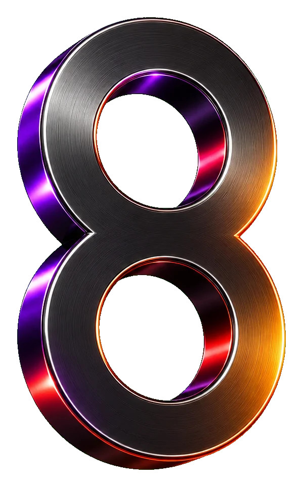 Element8 3D metallic logo