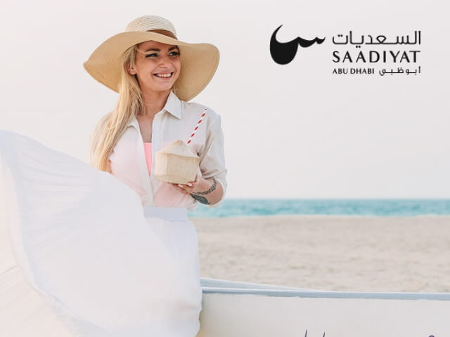 Saadiyat Island KSA destination website designed by Element8