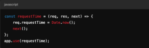 use middleware in node.js